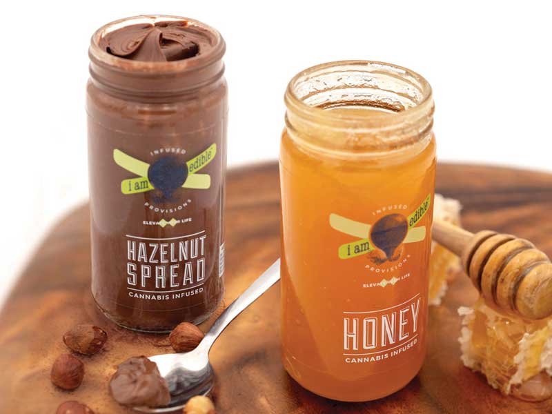 food packaging custom design - honey, spread
